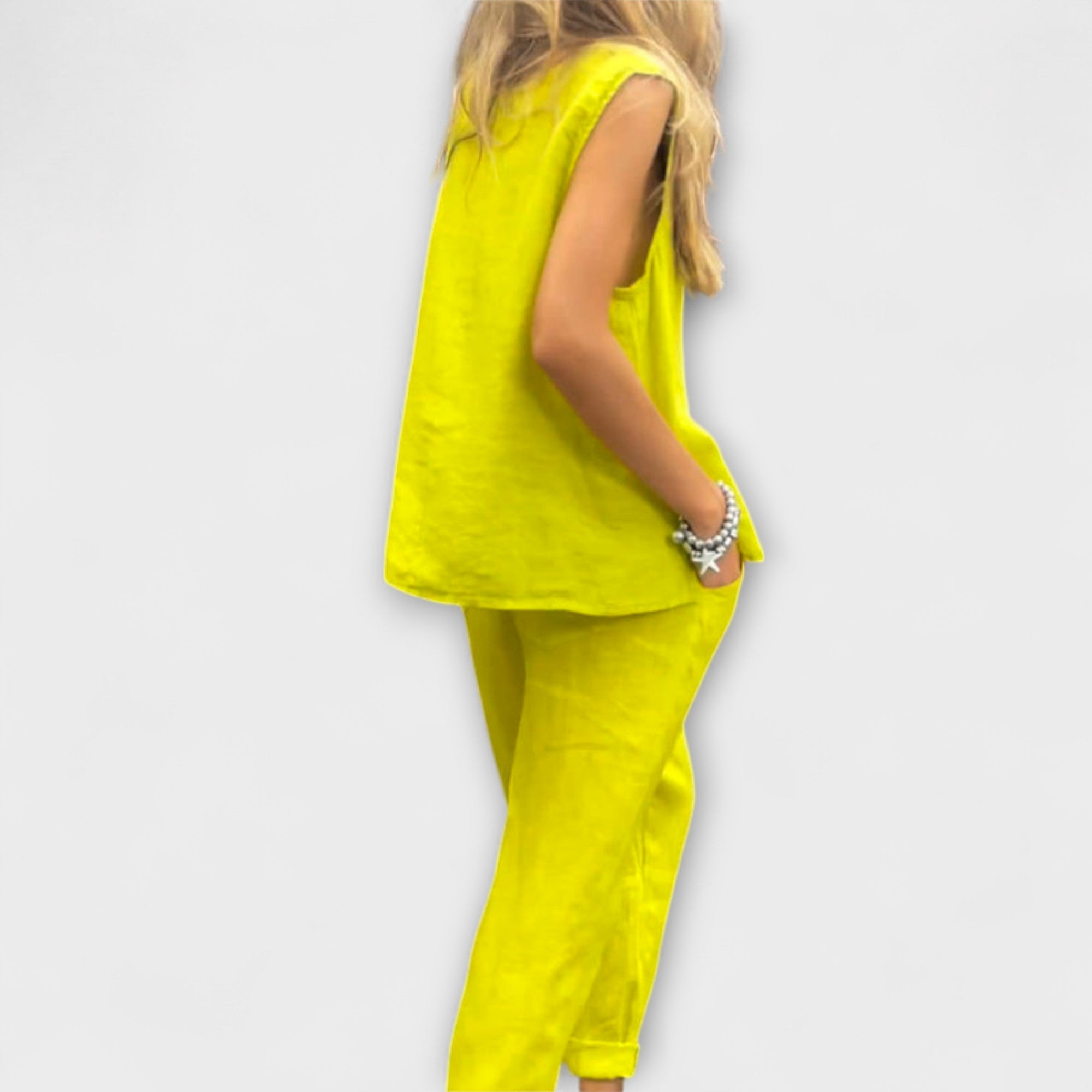 Jennifer - Outfit in Cotone e Lino Relax