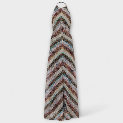 Reese - Abito in maglia Jodie con motivo a chevron colorato