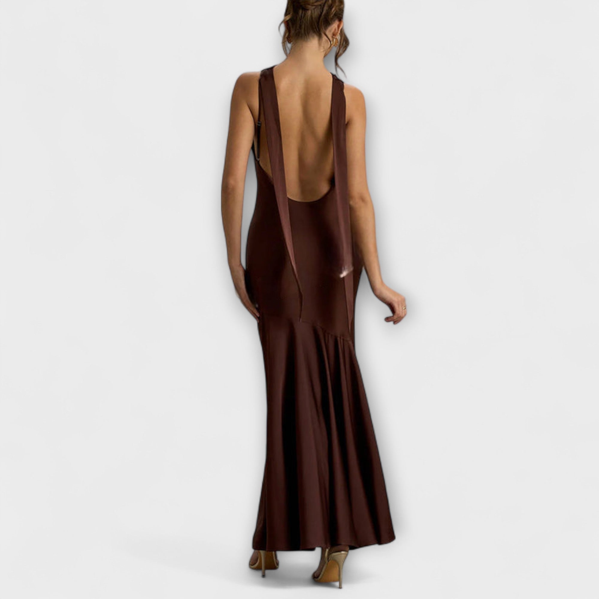 Lennon - Elegante Maxikleid in Satin