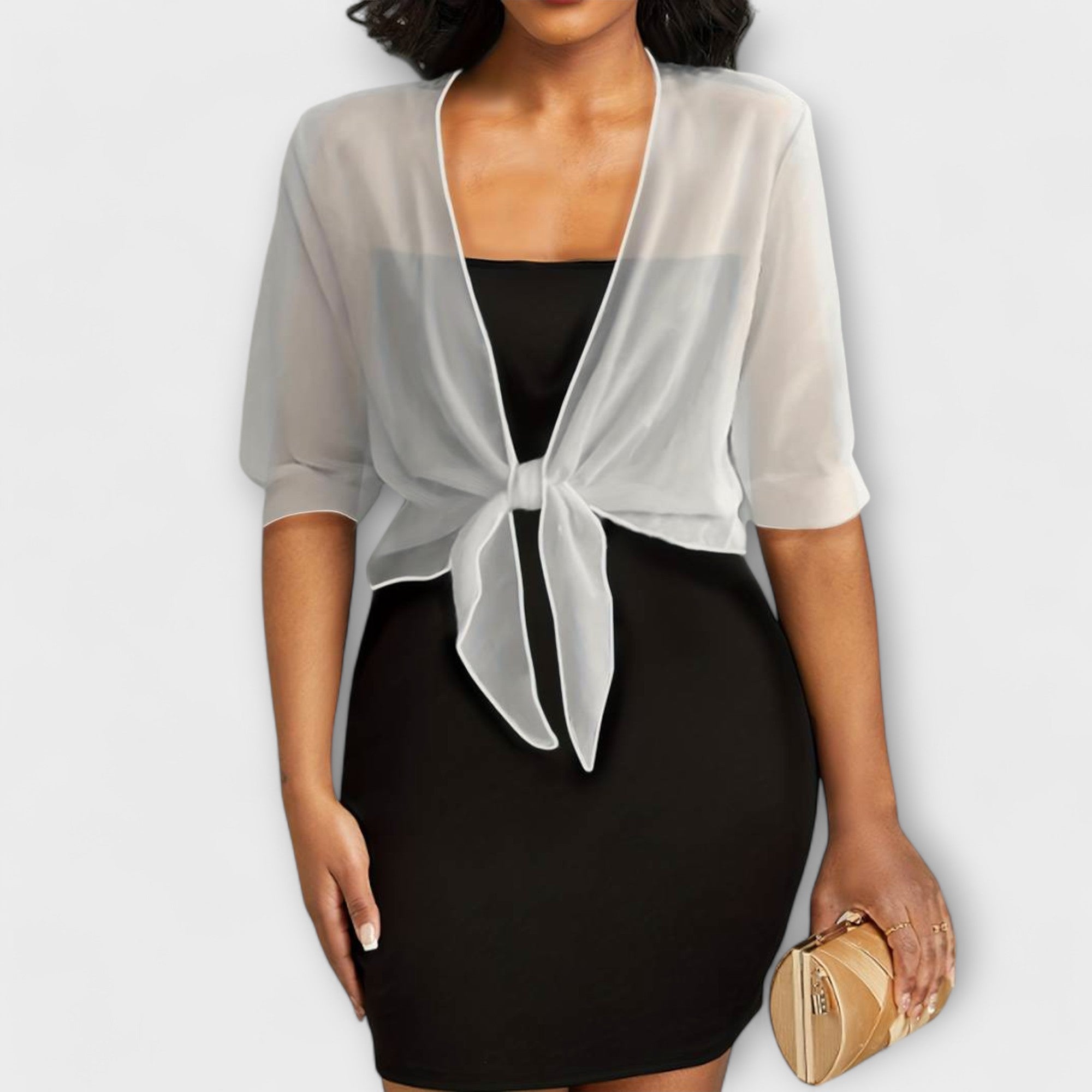 Olivia - Blusa con apertura frontale