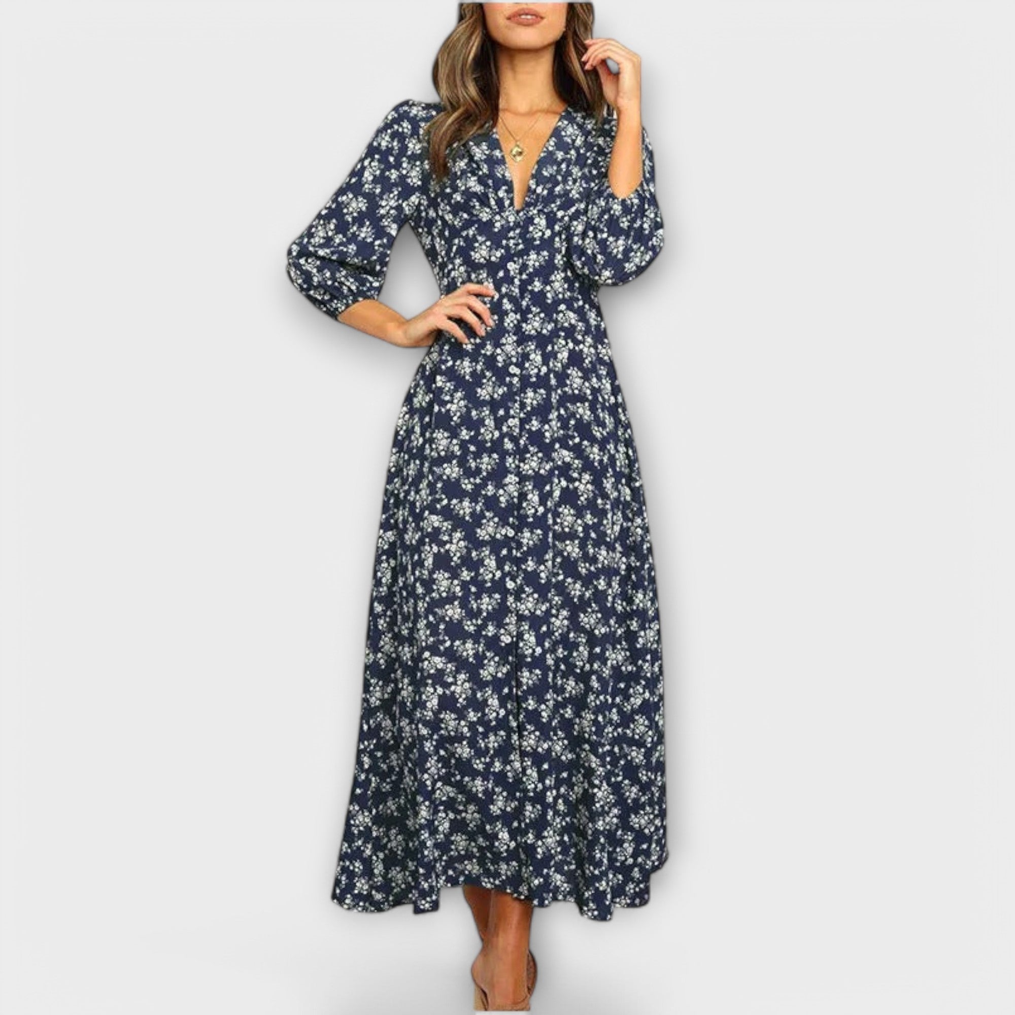 Abito Maxy a Fiori per Donne