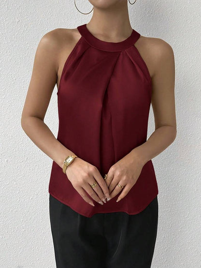 Skye - Elegante Blusa in Satin con Design Off-Shoulder