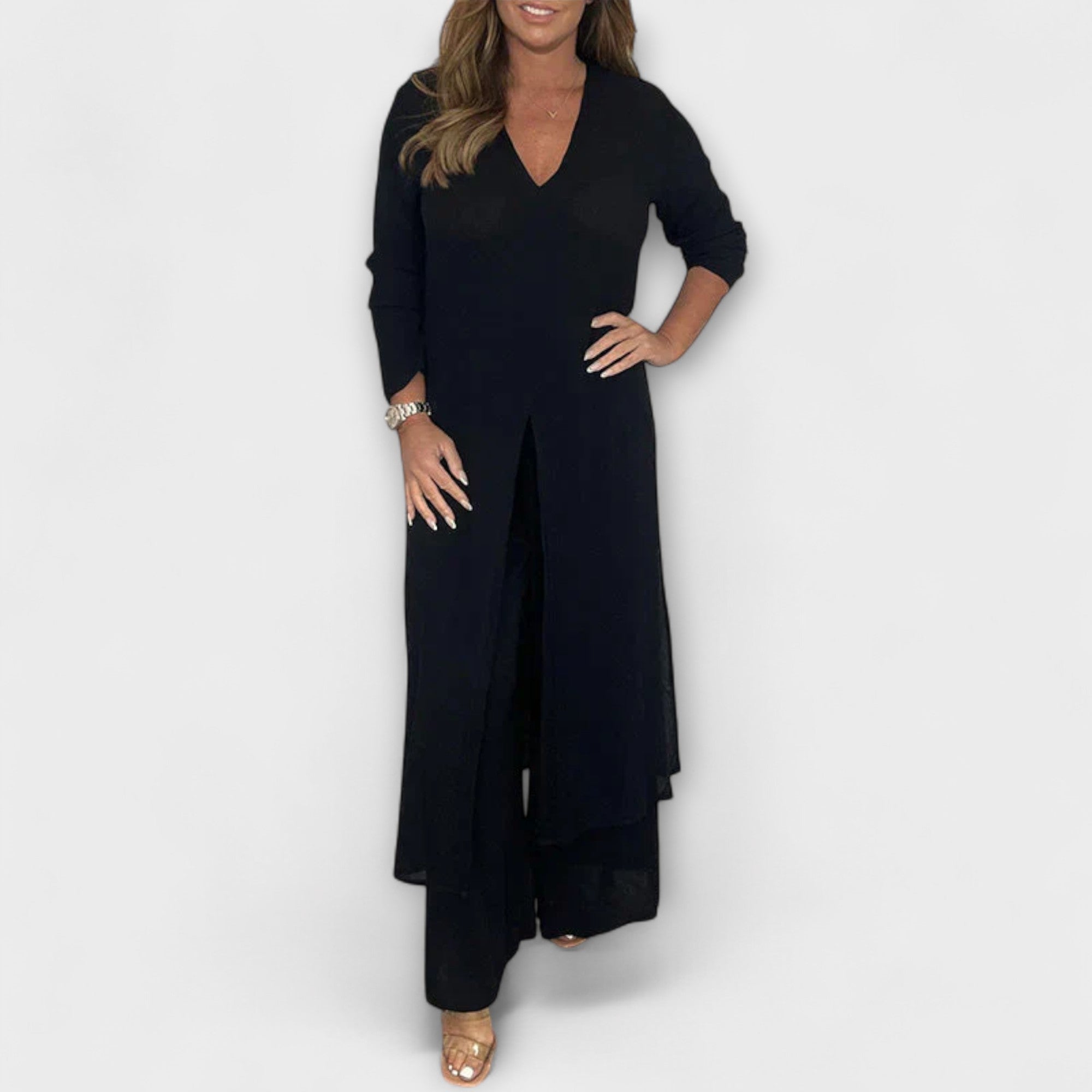 Set Co-Ord elegante da donna a 2 pezzi
