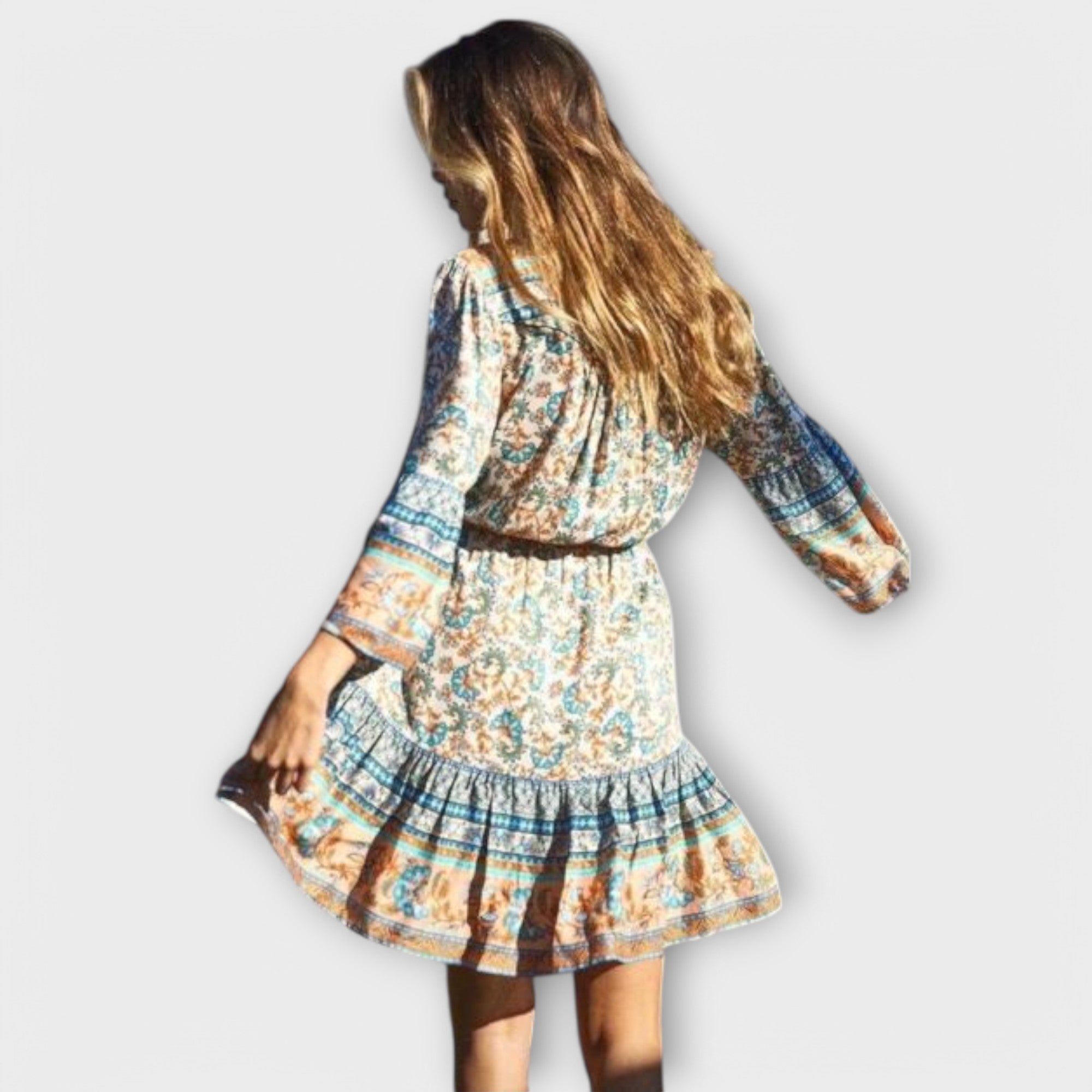 Keitha - Abito Boho Corto