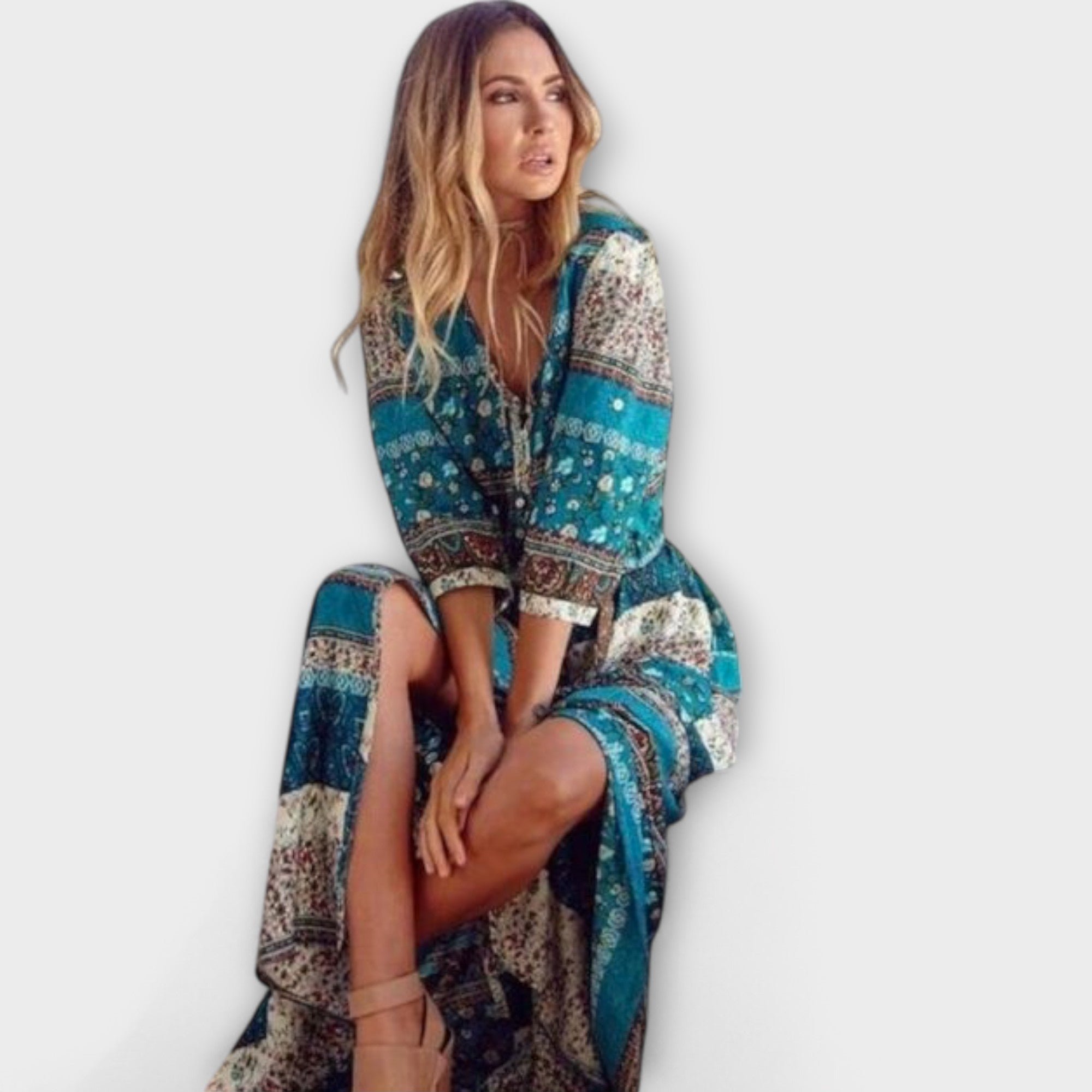 Cariba - Abito Boho Midi