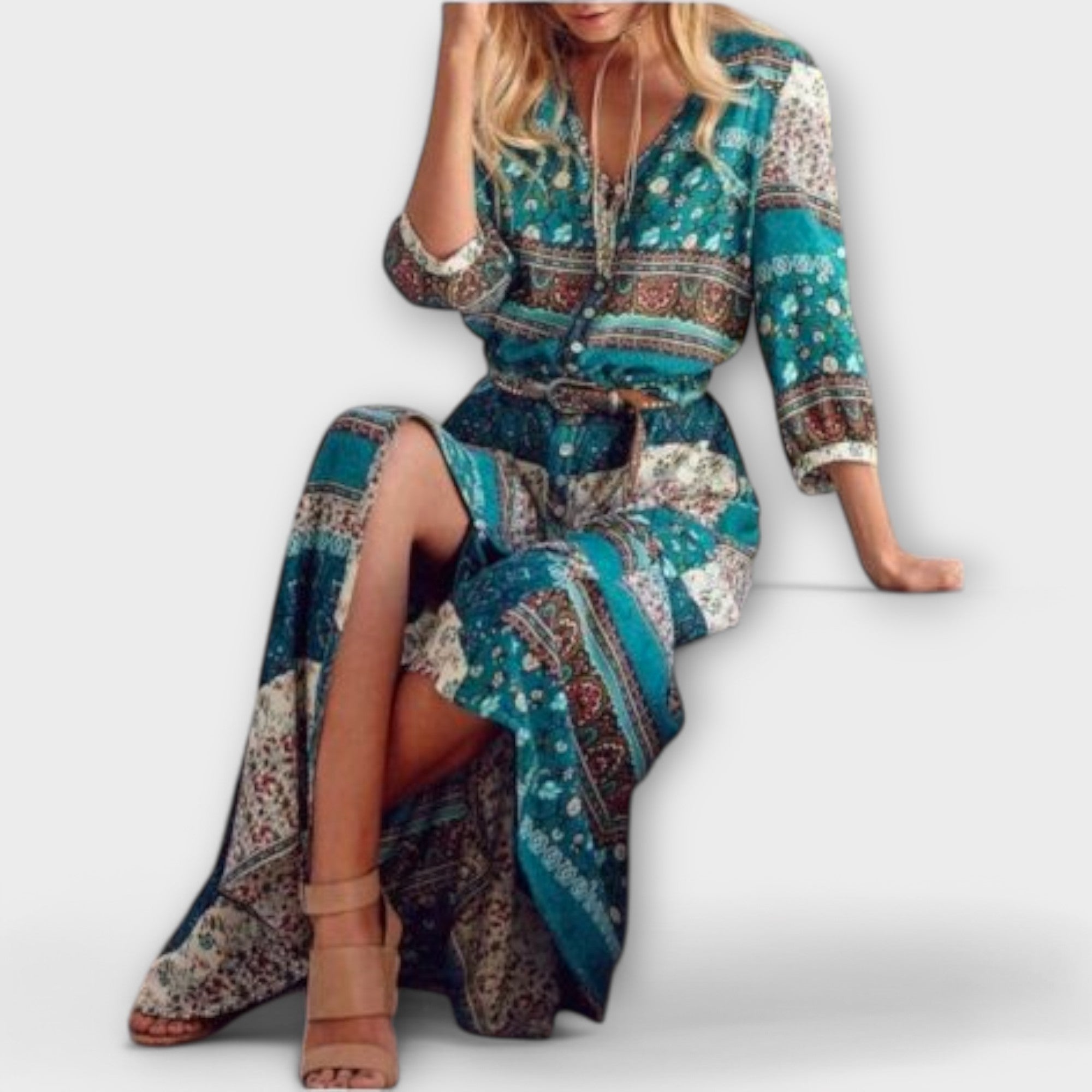 Cariba - Abito Boho Midi