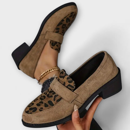 Karla - Eleganti scarpe da donna con motivo leopardato
