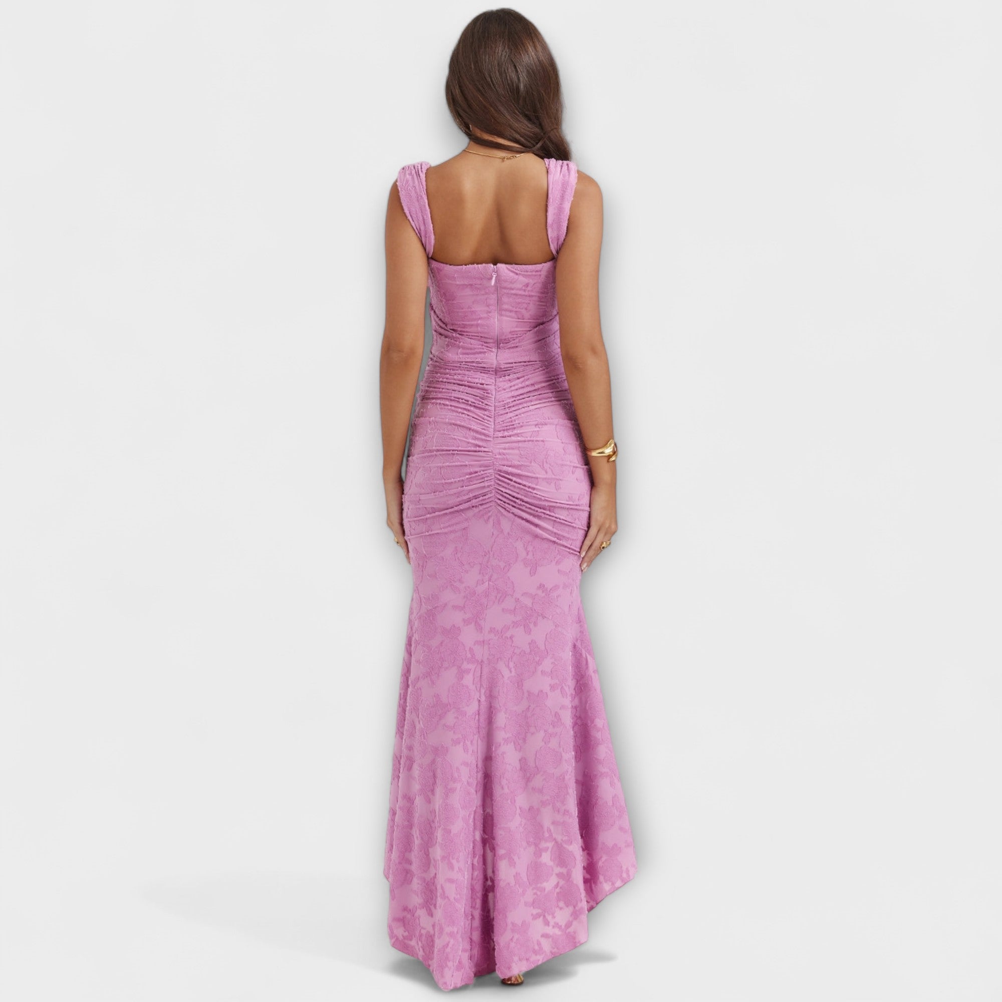Renske - Abito lungo con corsetto elegante e raffinato