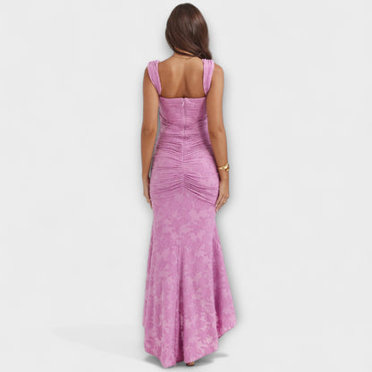 Renske - Abito lungo con corsetto elegante e raffinato
