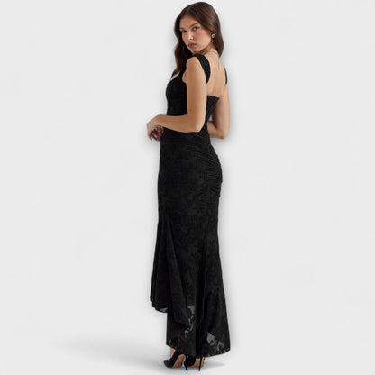 Renske - Abito lungo con corsetto elegante e raffinato