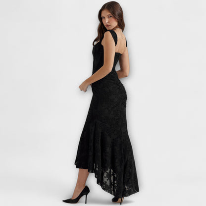 Renske - Abito lungo con corsetto elegante e raffinato