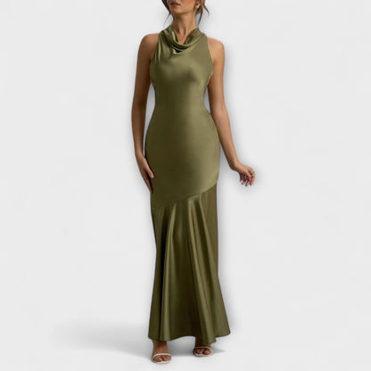 Lennon - Elegante Maxikleid in Satin