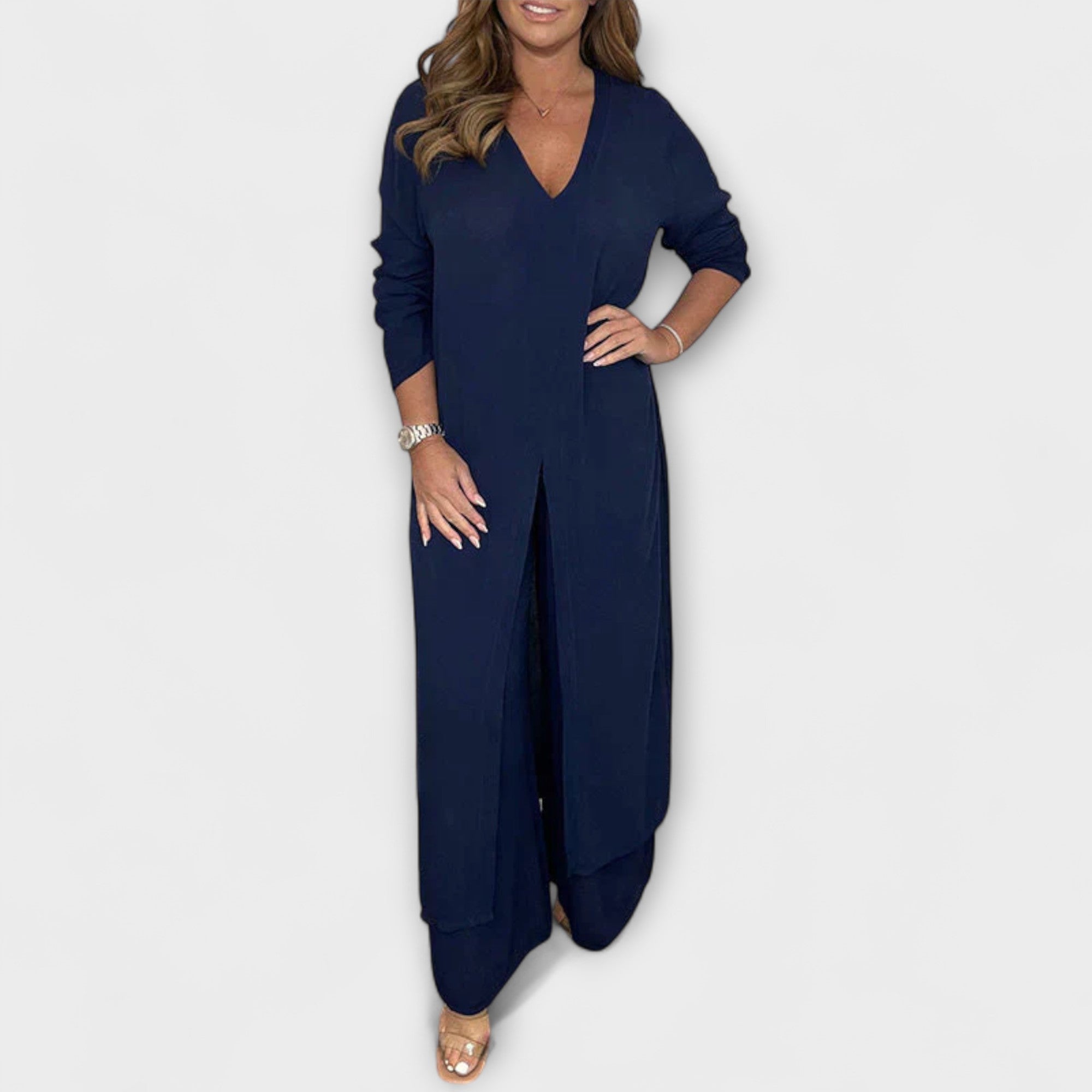 Set Co-Ord elegante da donna a 2 pezzi