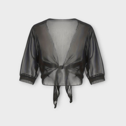 Olivia - Blusa con apertura frontale