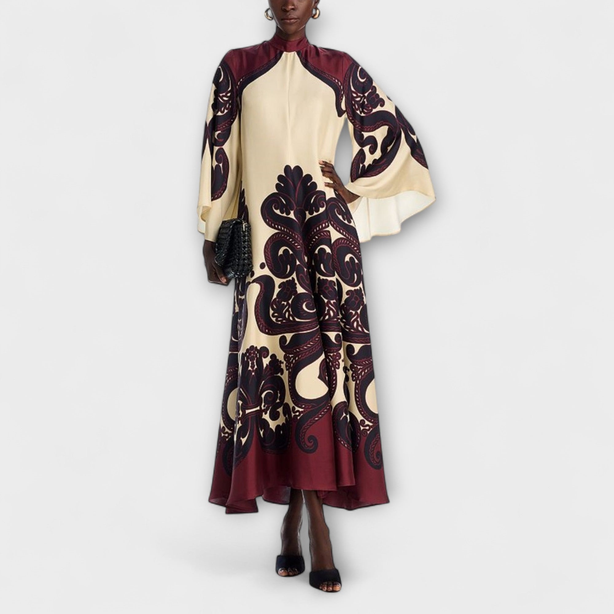 Lucy - Maxidress in stampa Grenadilla per un'eleganza senza sforzo