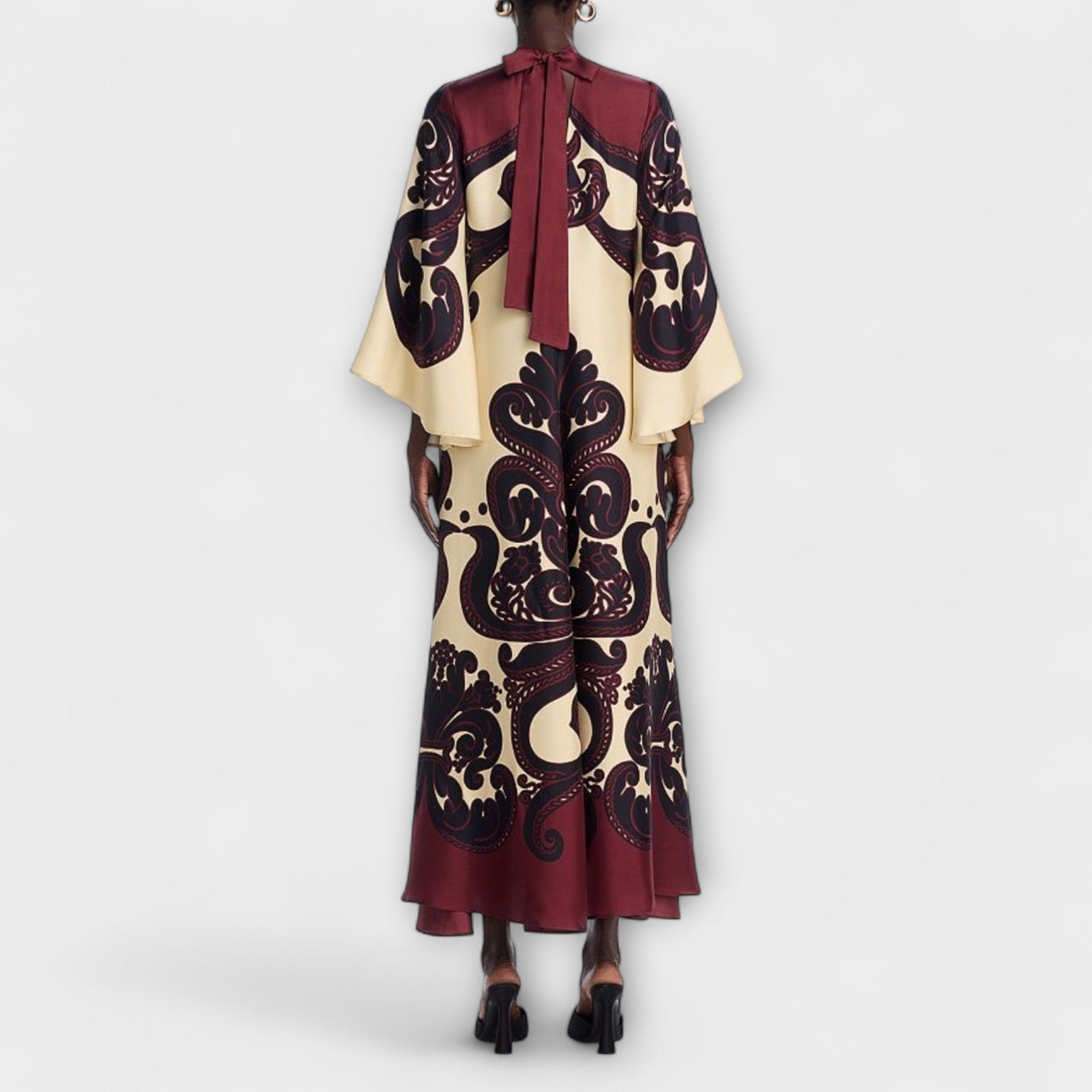 Lucy - Maxidress in stampa Grenadilla per un'eleganza senza sforzo
