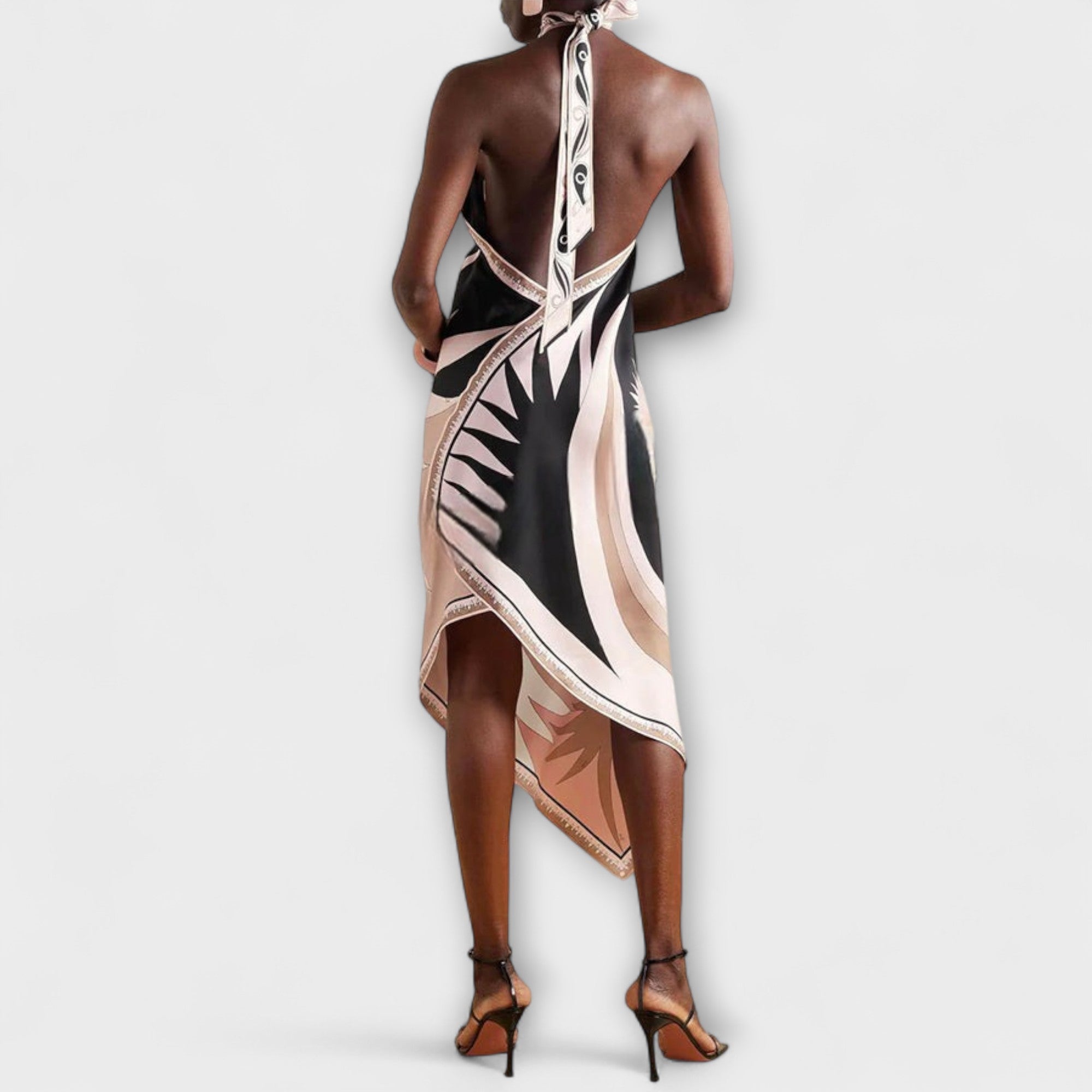 Ivy - Abito in Satin con Spalline Uniche