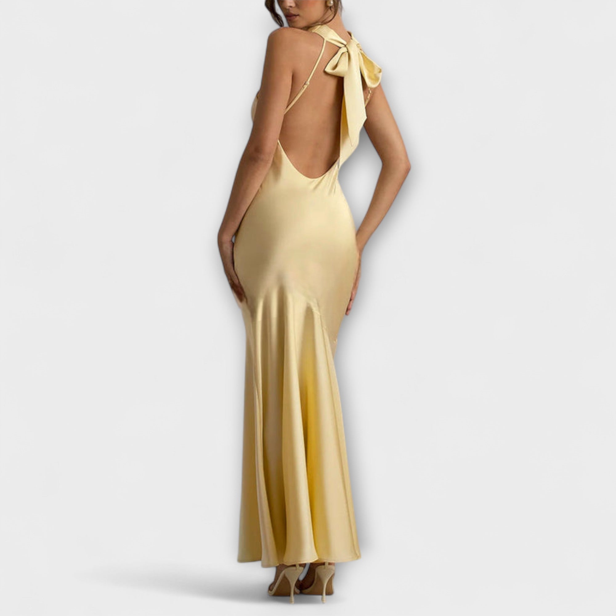 Lennon - Elegante Maxikleid in Satin