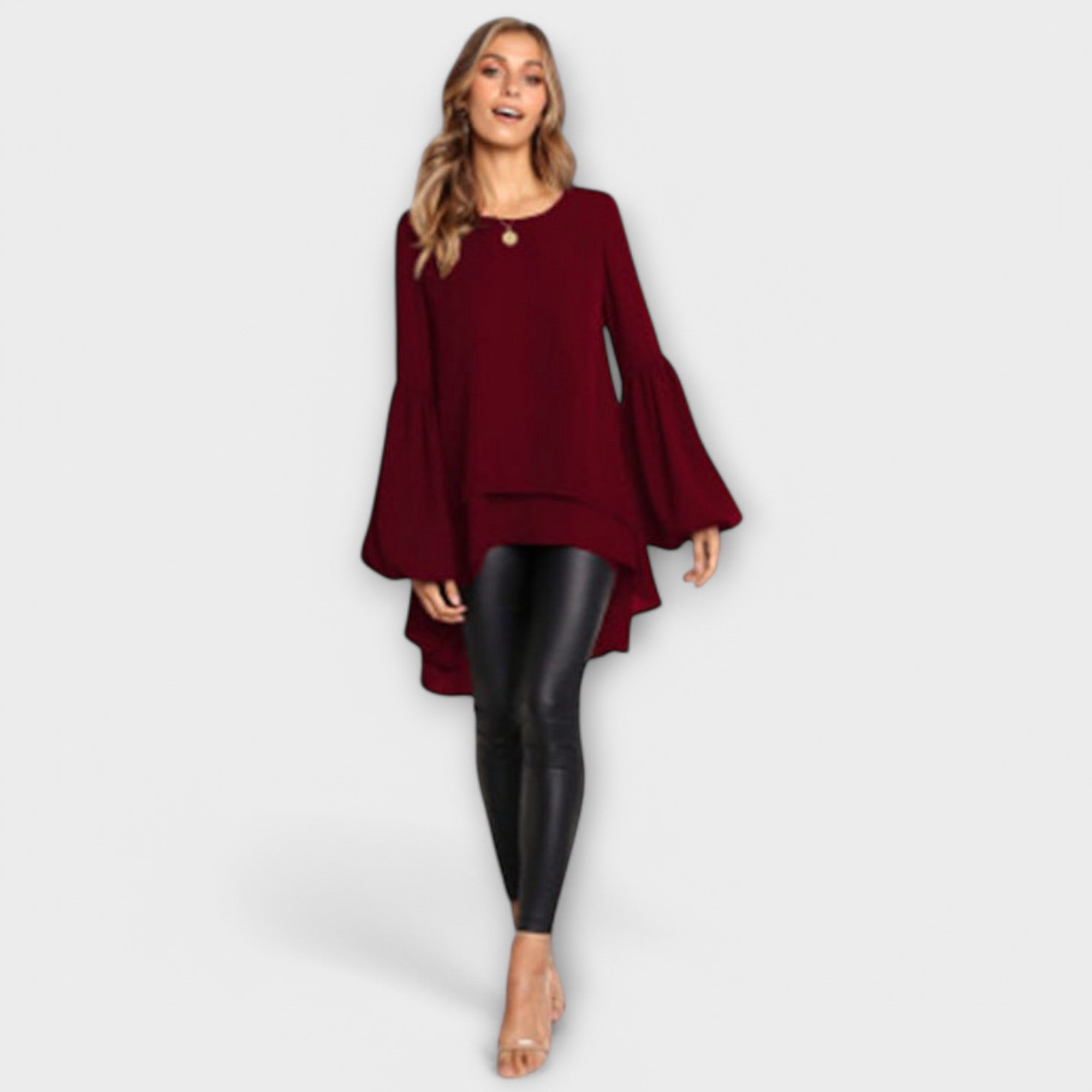Aria - La perfetta blusa primaverile con scollo rotondo