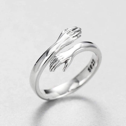 Anello d'Abbraccio in Argento