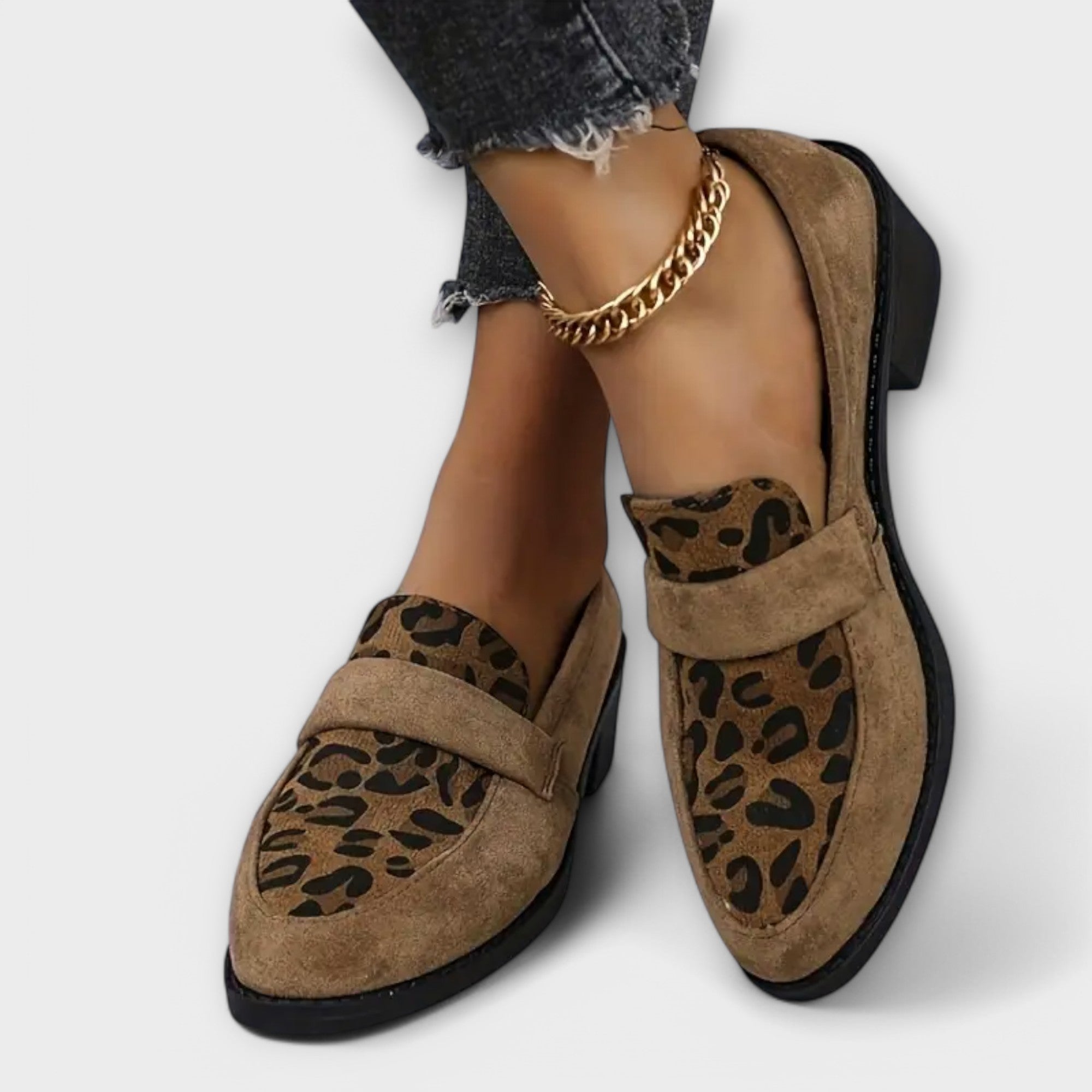 Karla - Eleganti scarpe da donna con motivo leopardato