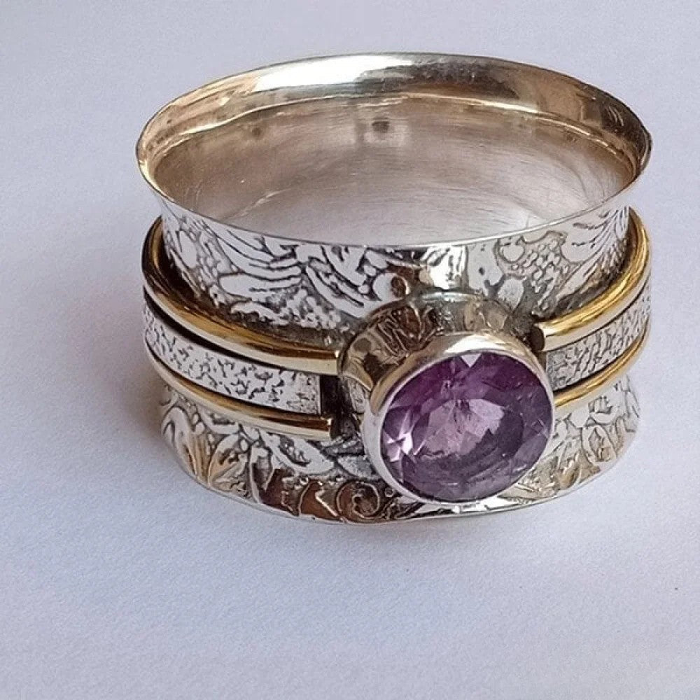 Anello da Meditazione in Cristallo Bohemien