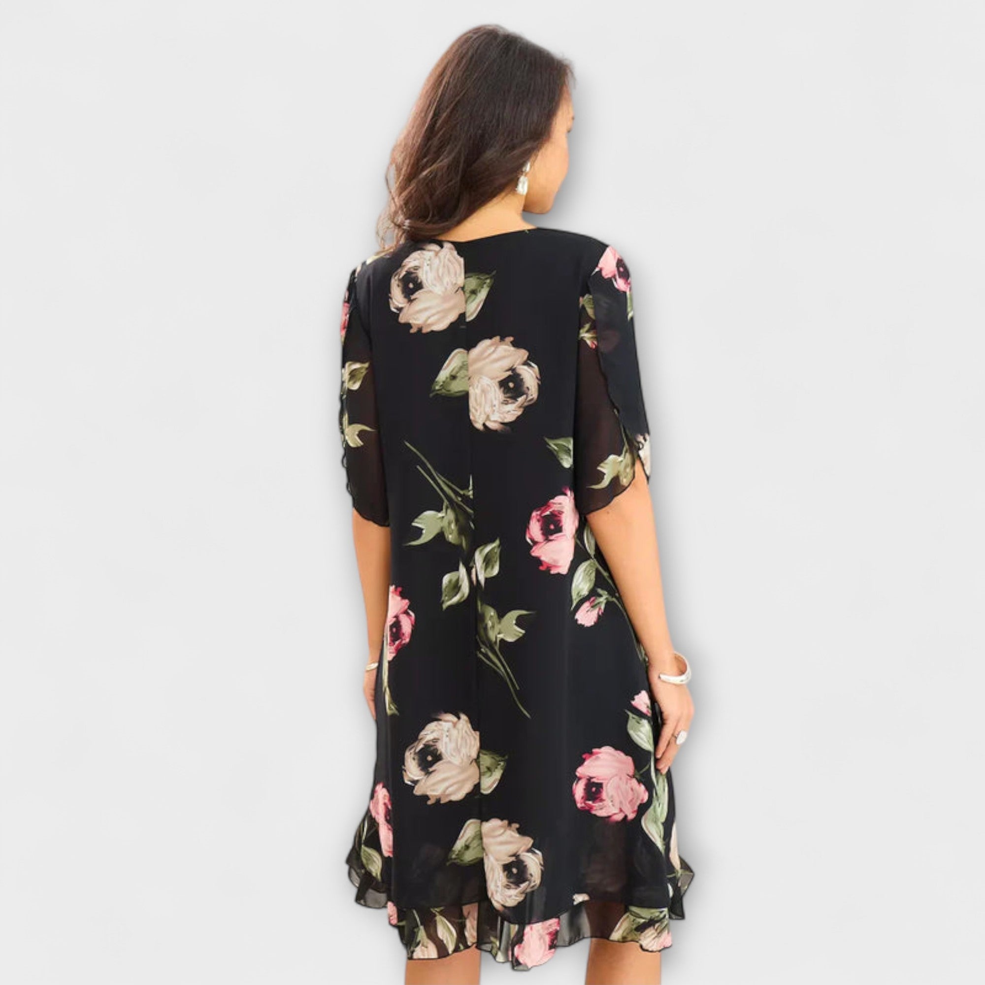 Melin - Elegante Abito in Chiffon