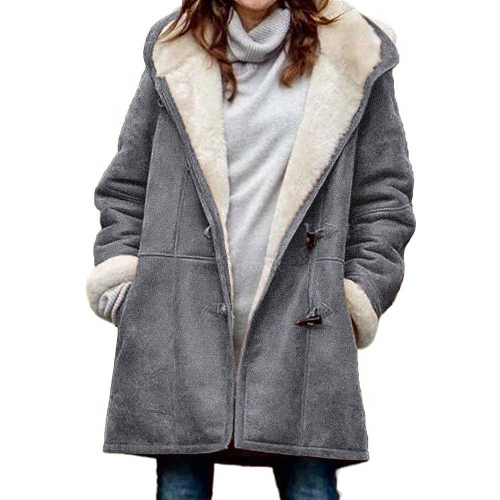 Antonia - Cappotto Foderato in Pelliccia Morbida