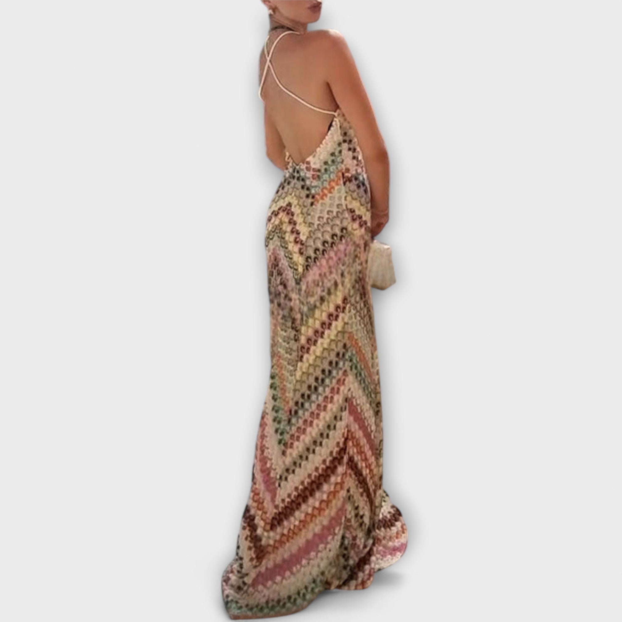 Remi - Maxibito con motivo a zigzag colorato Missoni