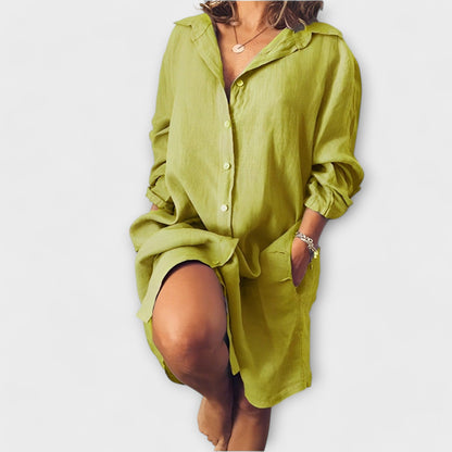 Camicia in lino casual per tutti i giorni
