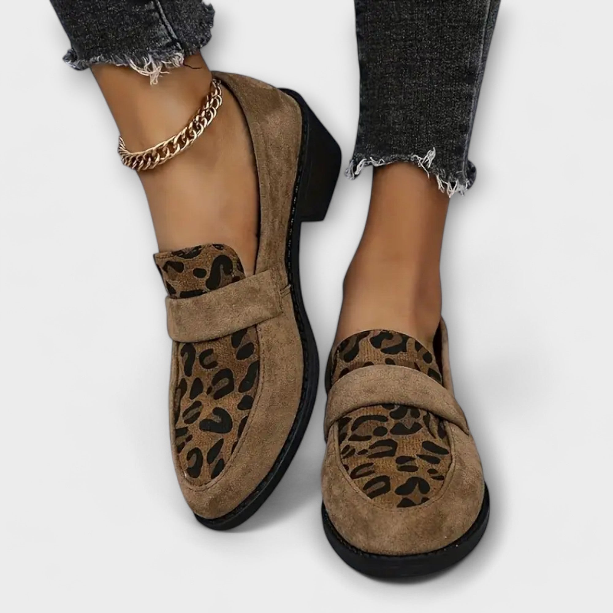 Karla - Eleganti scarpe da donna con motivo leopardato