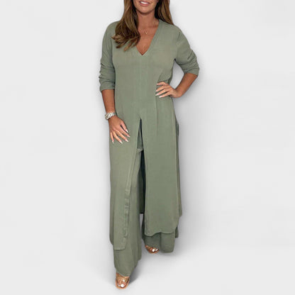Set Co-Ord elegante da donna a 2 pezzi
