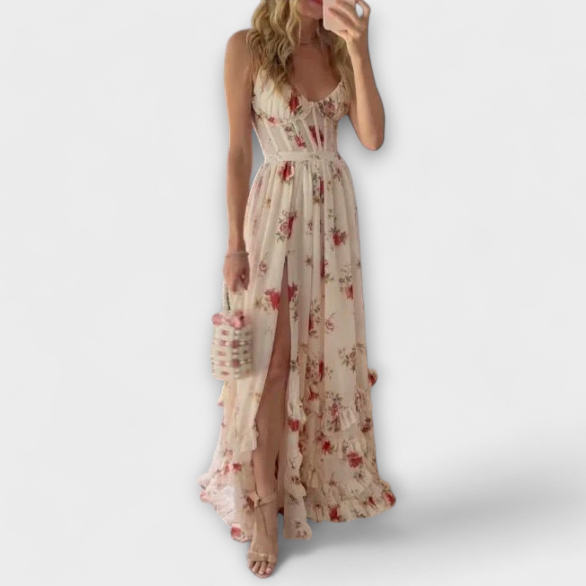 Hazel - Vestito con motivo floreale