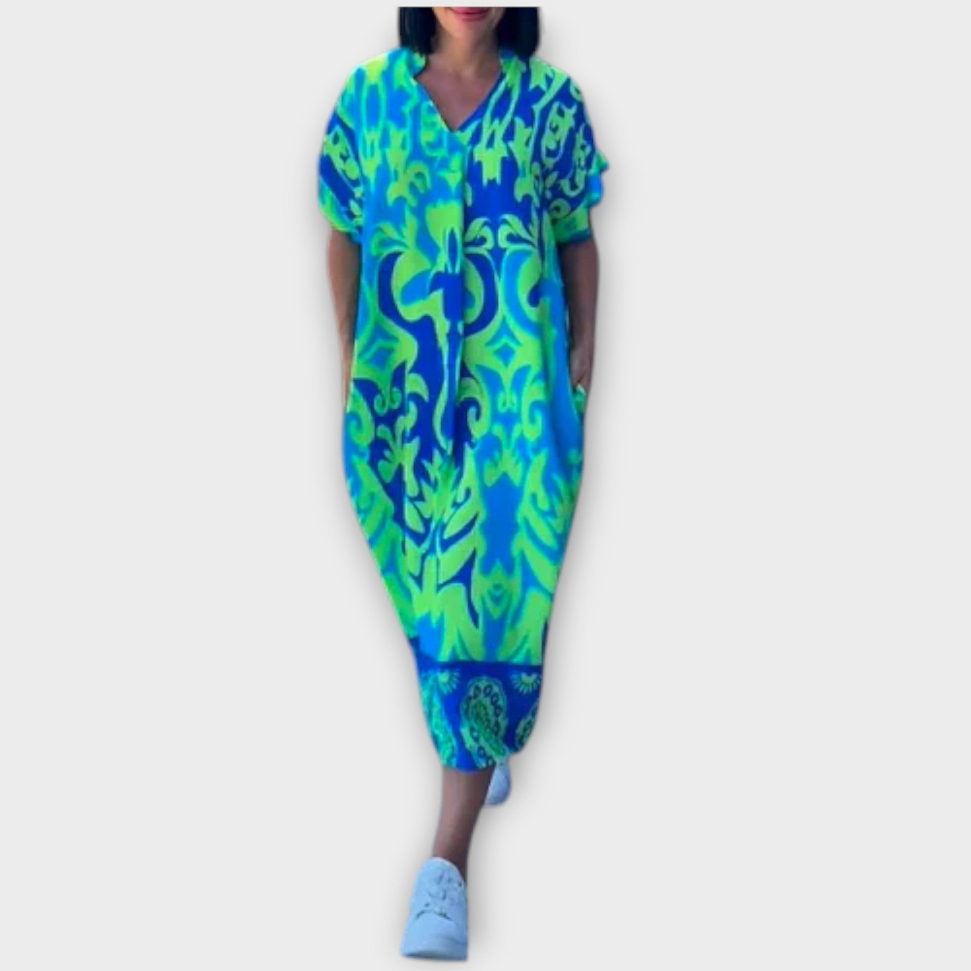 Elena - Elegante Vestito a Fiori