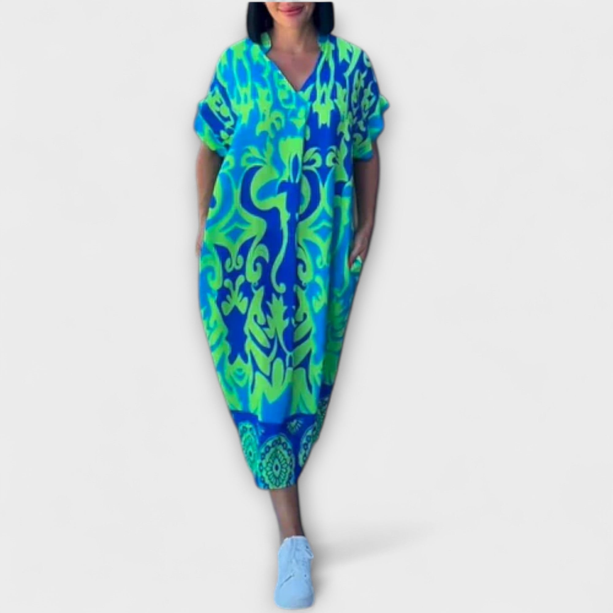 Elena - Elegante Vestito a Fiori
