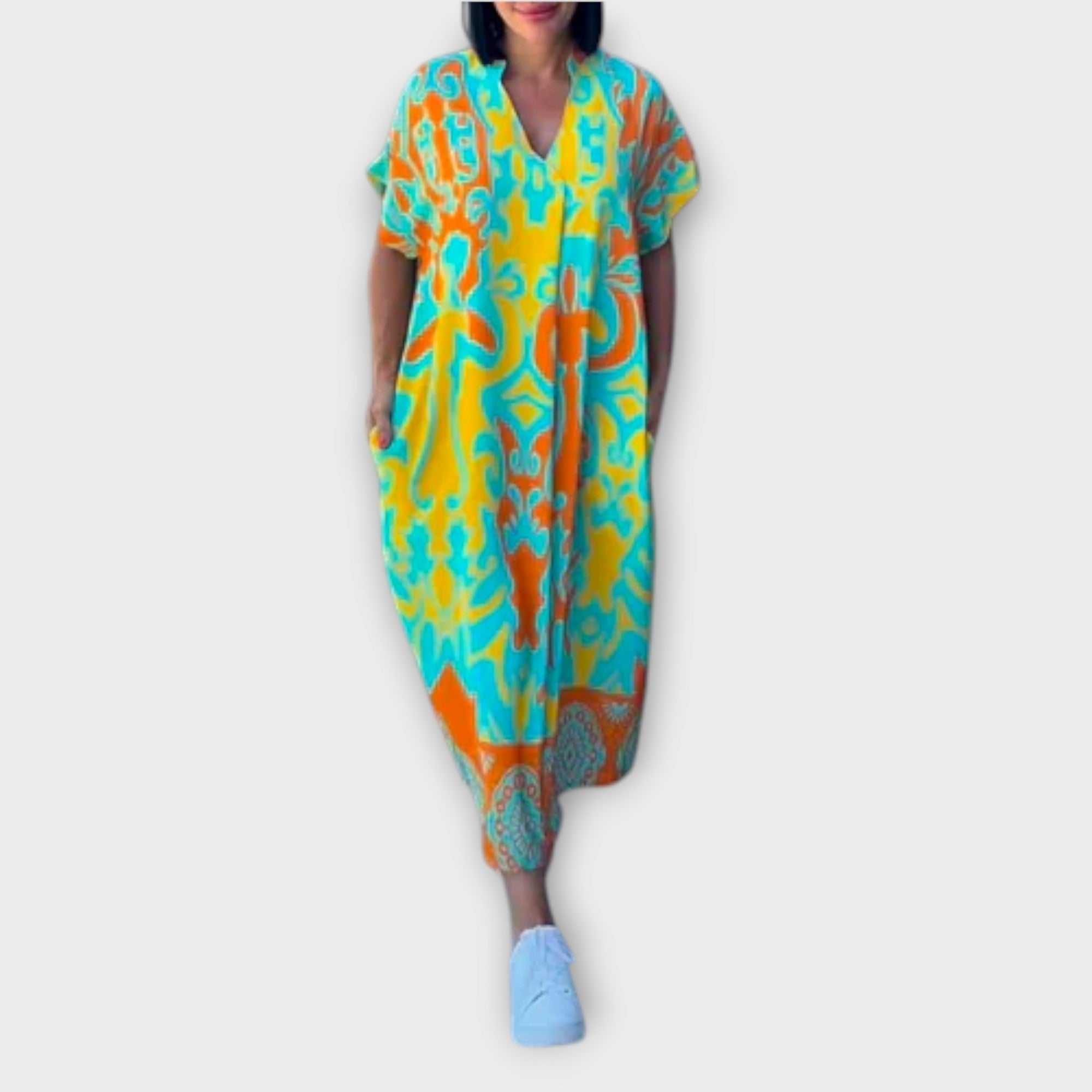 Elena - Elegante Vestito a Fiori