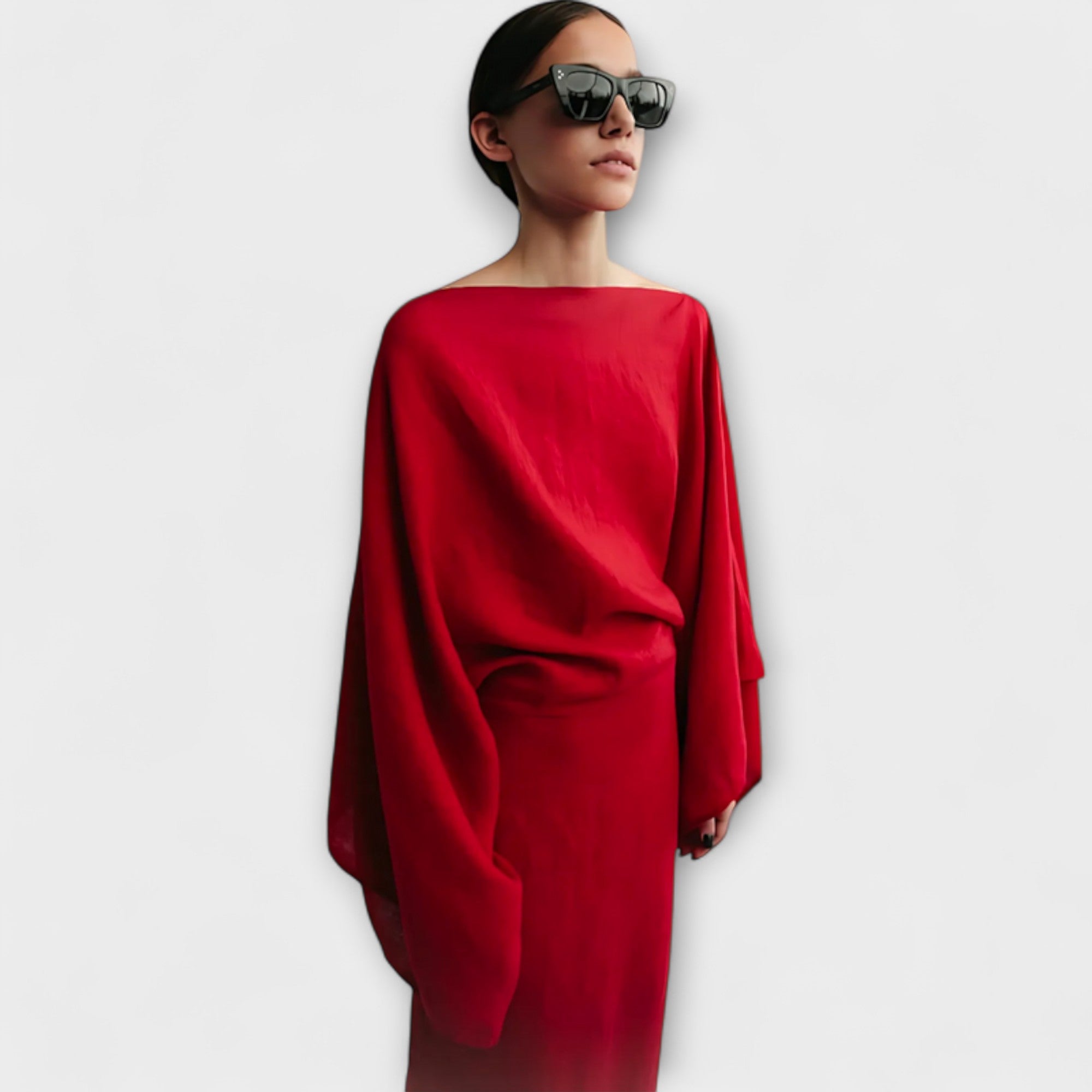 Dana - Abito Kimono in Lino e Cotone