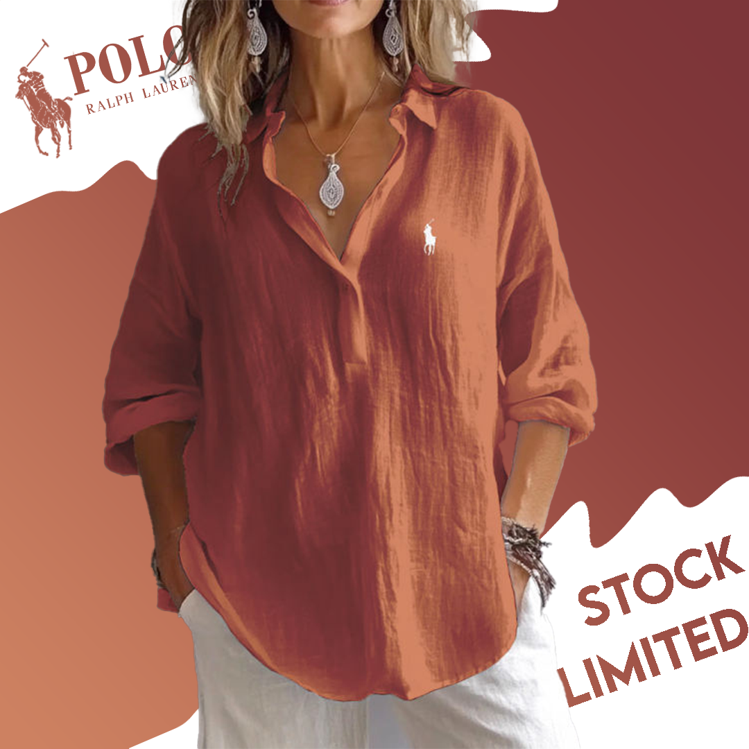 Camicia in Lino da Donna RL™