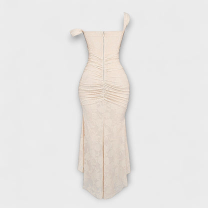 Renske - Abito lungo con corsetto elegante e raffinato