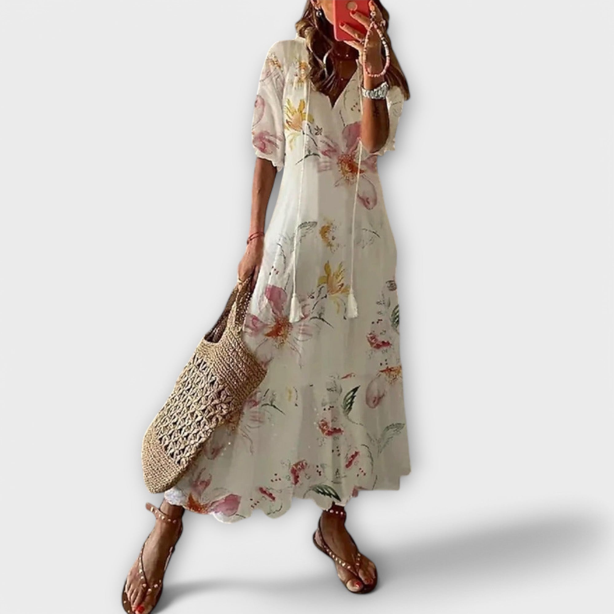 Bettina - Abito Maxi Bohemien