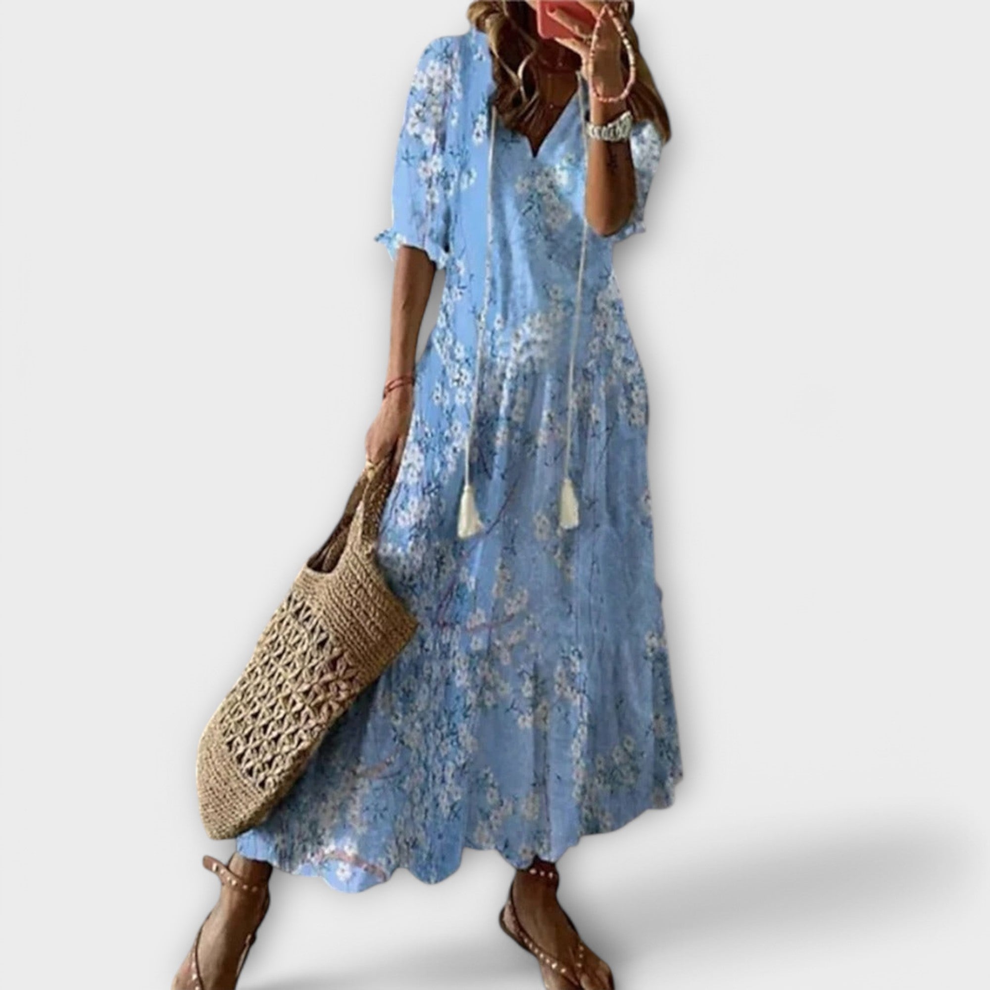 Bettina - Abito Maxi Bohemien