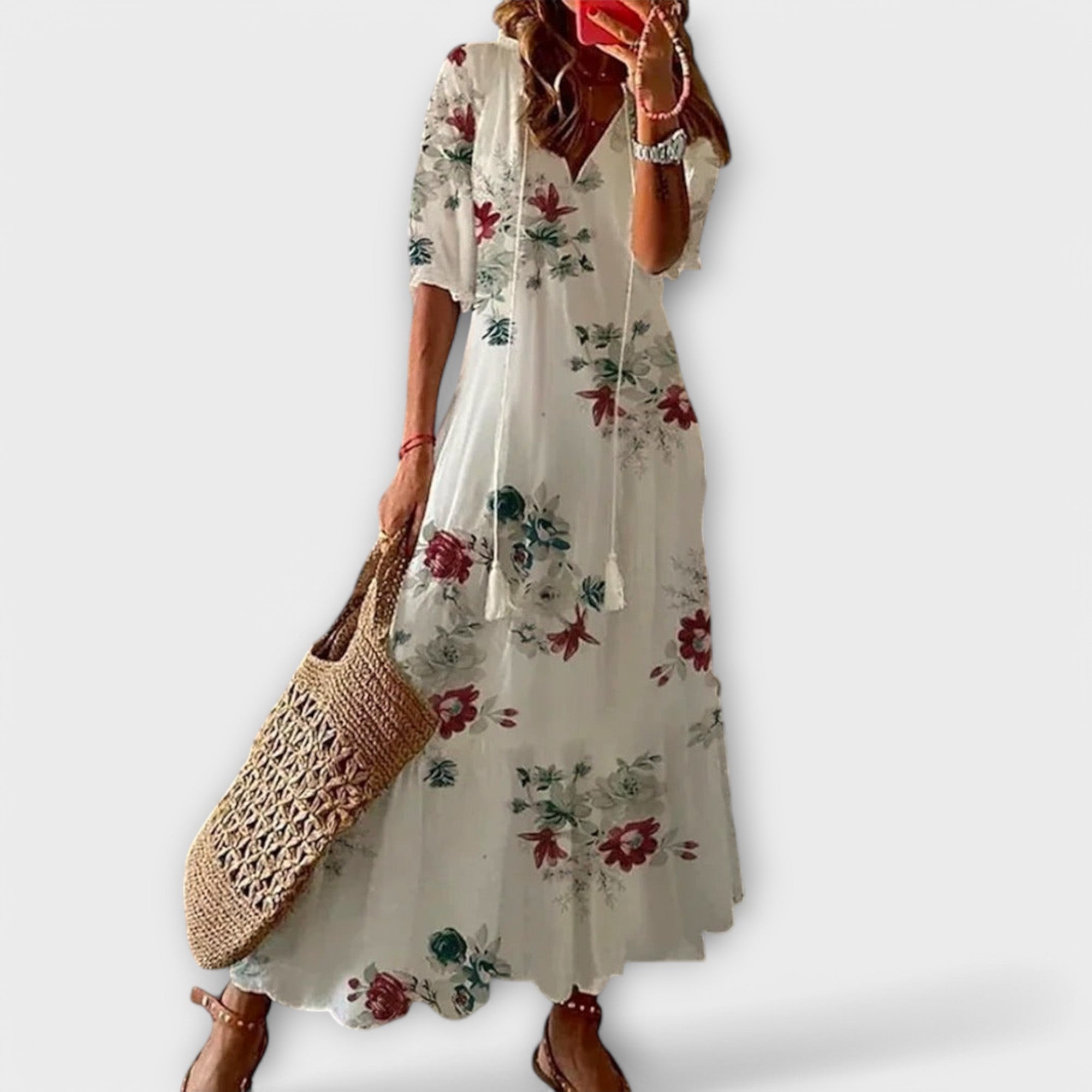 Bettina - Abito Maxi Bohemien