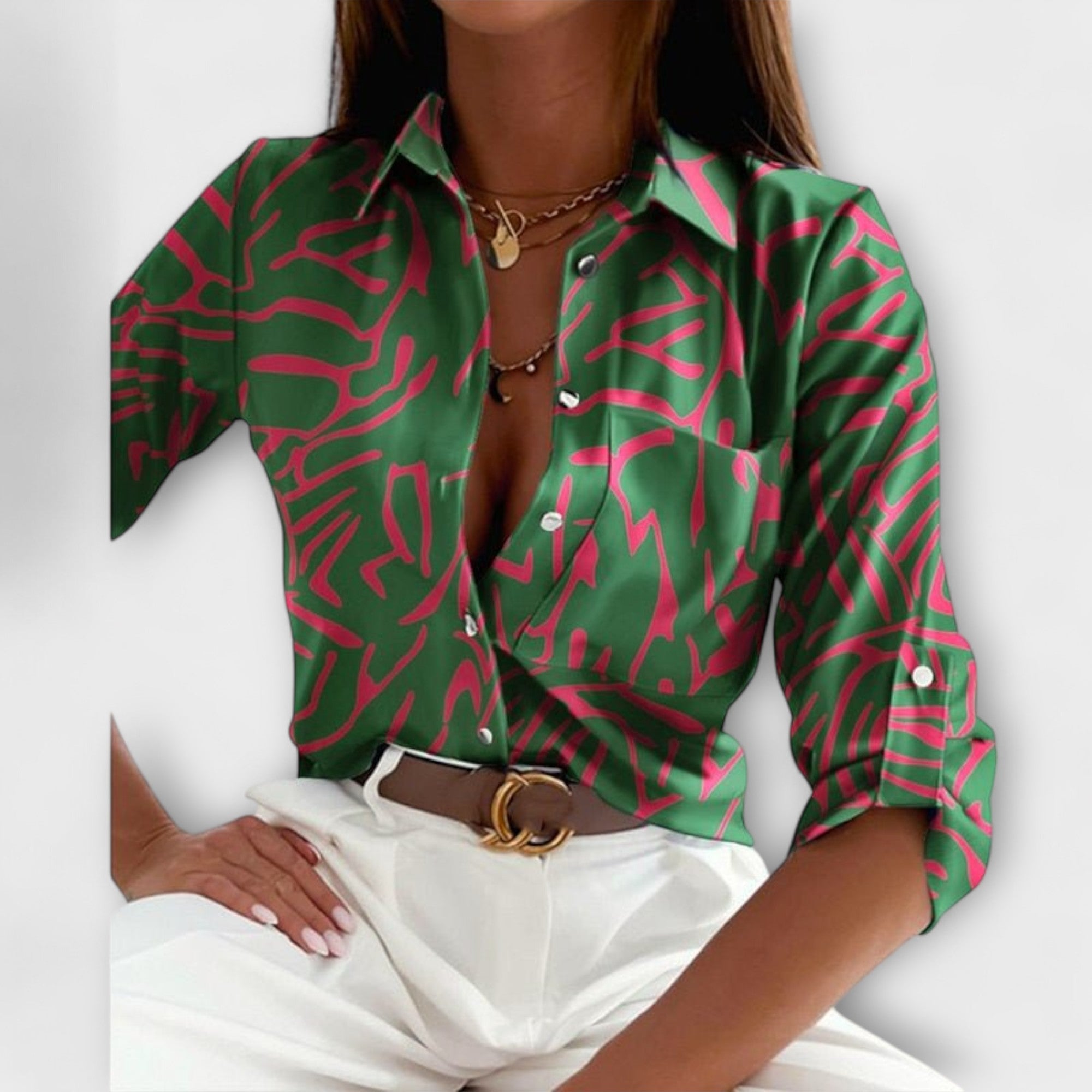 Bluse con colletto classico