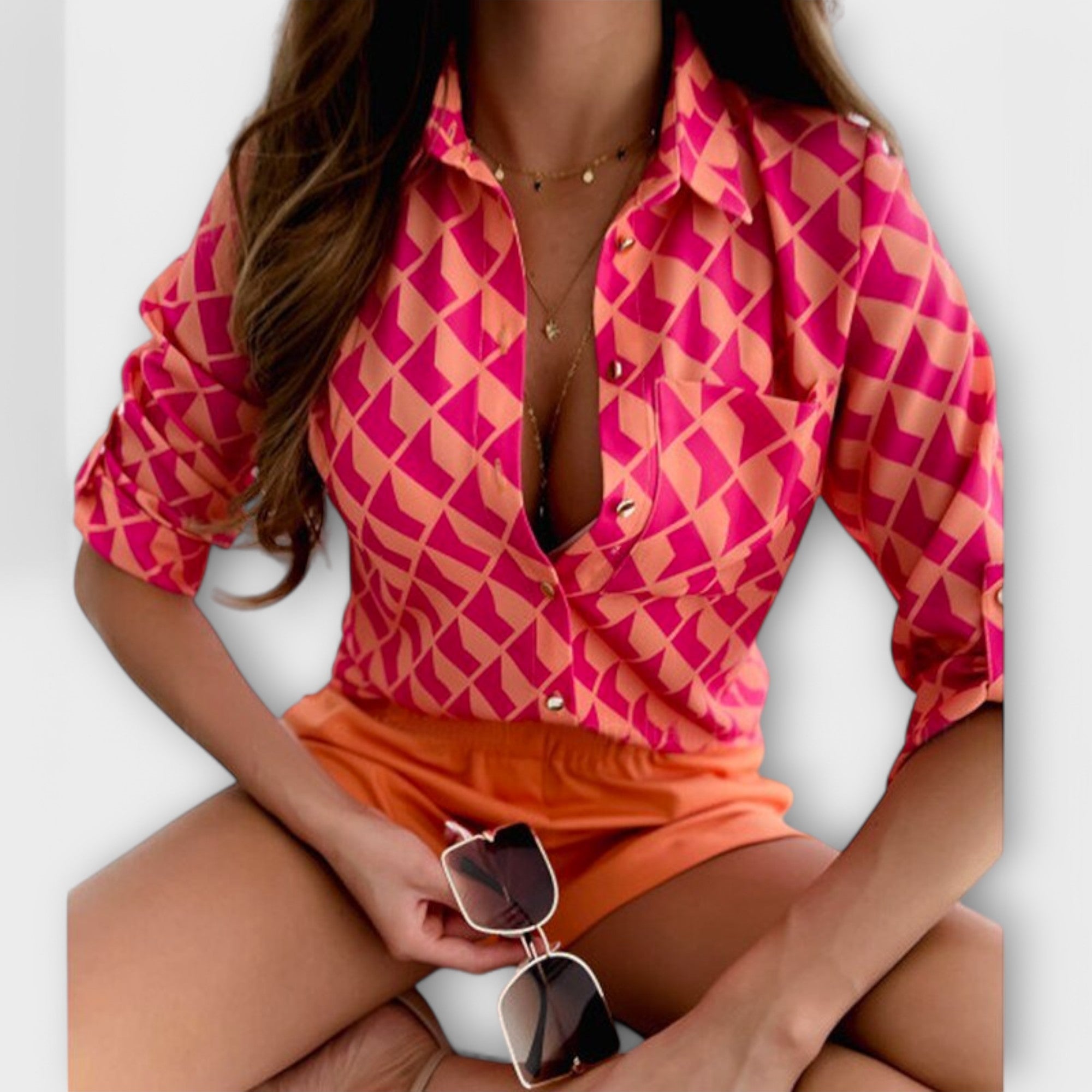 Bluse con colletto classico